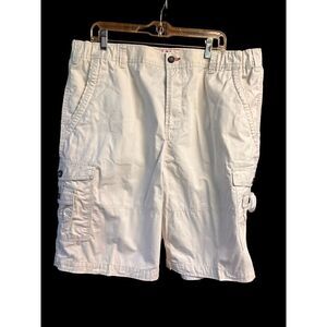 G&M Mens Cargo Shorts Sz 42 Off White NWOT